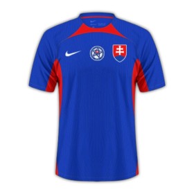 Nogometni Dres Slovačka Domaći Euro 2024